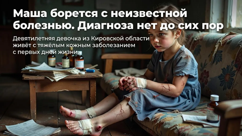 Маша борется с неизвестной болезнью. Диагноза нет до сих пор